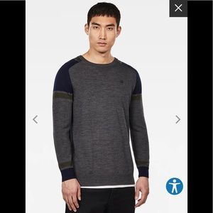 Men’s G-Star Raw Core Block Knitted Sweater